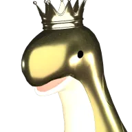 Golden Relaxaurus